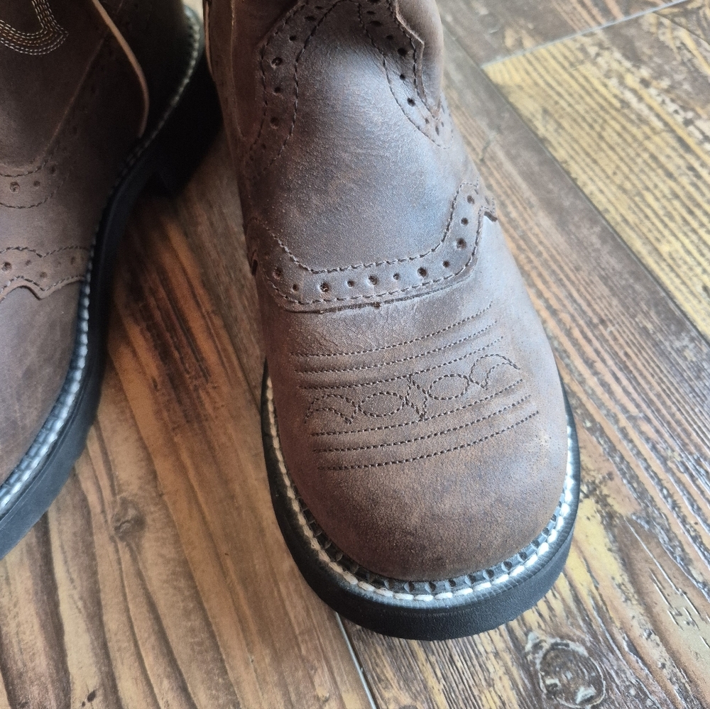 Justin Gypsy Womens Cowboy Boots Size 10 B - Picture 12 of 14
